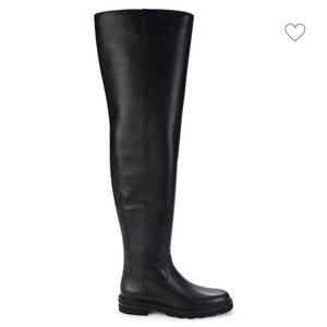 New Stuart Weitzman Chicago Leather Thigh High Boots